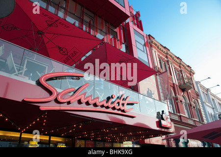 Reeperbahn, St. Pauli, Amburgo, Deutschland | Reeperbahn, St. Pauli, Amburgo, Germania Foto Stock