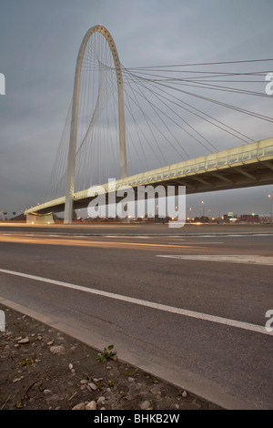 Santiago Calatrava Bridge, Reggio Emilia, Italia Foto Stock