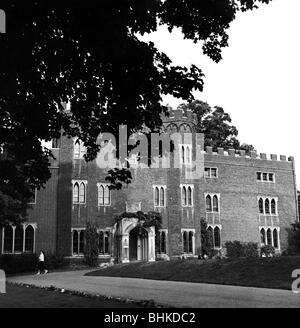 Architettura, castelli, Gran Bretagna, Castello di Hertford, vista esterna, 1950s, Foto Stock