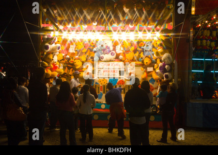 Persone su metà del North Carolina State Fair, Raleigh Foto Stock