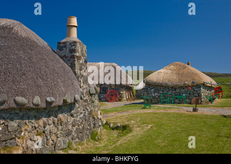 Museo della vita isolana Kilmuir Isola di Skye in Scozia Foto Stock