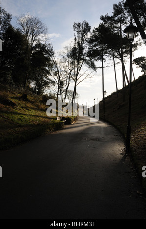 Boscombe chine gardens Foto Stock