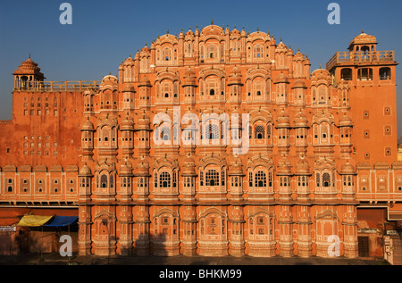 Palazzo dei venti (Jawa Mahal), Jaipur, Rajasthan, India Foto Stock