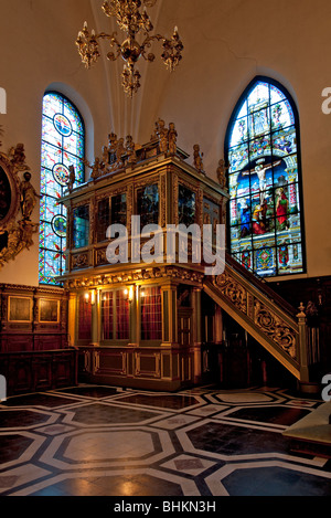 Il tedesco St Gertruds chiesa a Stoccolma Foto Stock