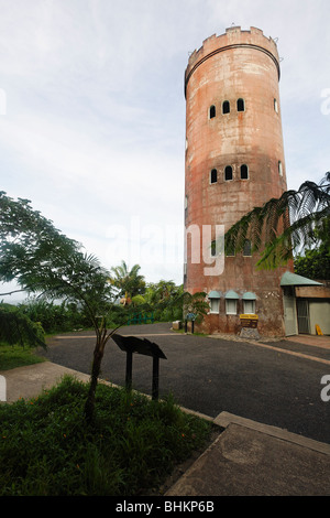 Vista della Torre Yokahu, El Yunque nazionale dei Caraibi nella foresta pluviale, Puerto Rico Foto Stock