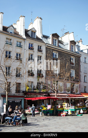 Rue Mouffetard, Parigi, Francia Foto Stock