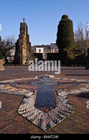 San Nicola centro nel centro di Whitehaven, Cumbria Foto Stock