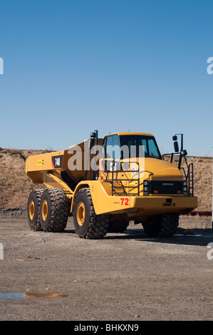 Grande Autocarro con pianale di scarico Foto Stock