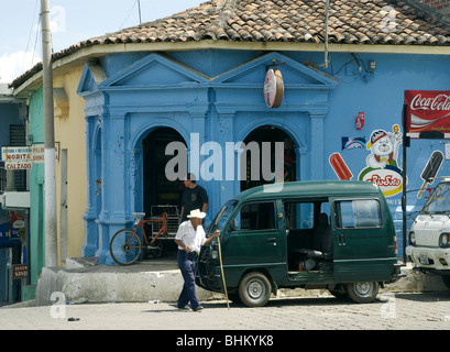 El Salvador. San Juan de Opico città. Foto Stock