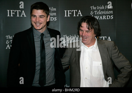 Attore Josh Hartnett e regista irlandese Neil Jordan al 7° Irish Film e Televisione Awards Foto Stock