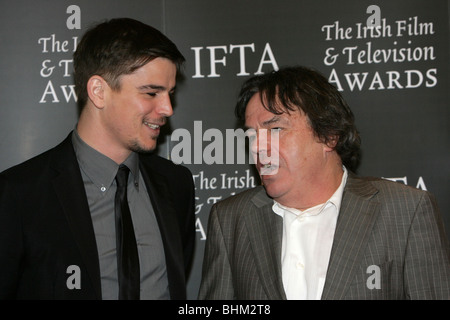 Attore Josh Hartnett e regista irlandese Neil Jordan al 7° Irish Film e Televisione Awards Foto Stock