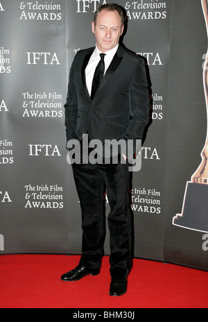 Attore irlandese Liam Cunningham al 7° Irish Film e Televisione Awards Foto Stock