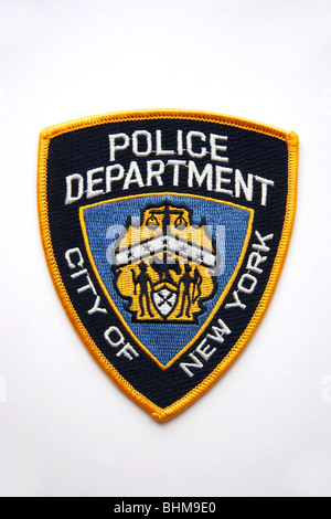 Patch di NYPD - New York Police Department Foto Stock