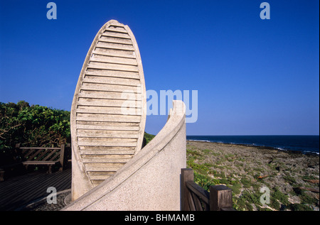 Il punto più meridionale, Hengchun Township, Pingtung County, Taiwan meridionale, Repubblica di Cina Foto Stock