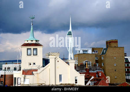 Spinnaker Tower,Portsmouth Porto Foto Stock