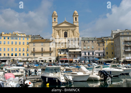 Bastia,eglise, Saint Jean Baptiste Corse Foto Stock