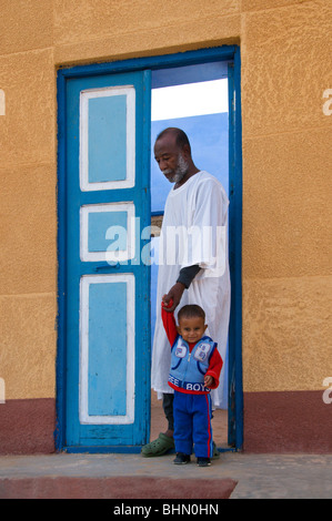 Aswan Nubian Village, Egitto Foto Stock