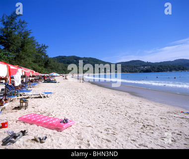 La spiaggia di Kata, Kata, Phuket, Provincia di Phuket, Tailandia Foto Stock