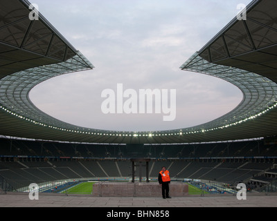 Lo Stadio Olimpico di Berlino, Germania Berlino Germania capitale tedesca Foto Stock