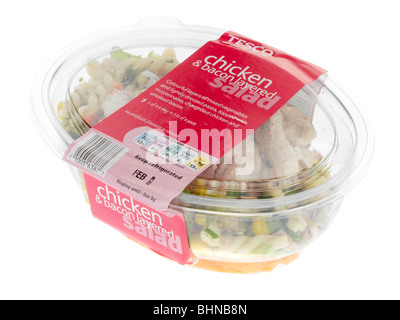 Pollo e insalata di pancetta Foto Stock