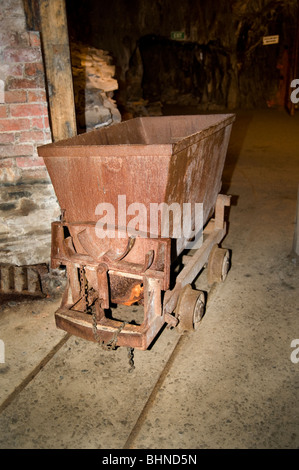 Vecchia miniera saltare carrello Foto Stock