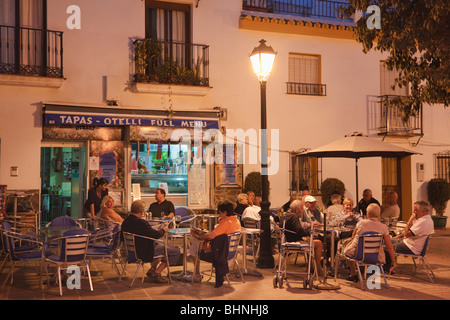 Bar la vita in Arroyo de la Miel, Costa del Sol, Spagna. Foto Stock