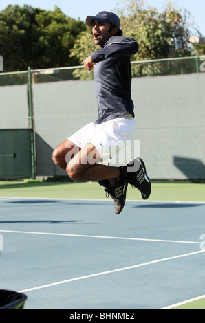 SENDHIL RAMAMURTHY 2009 CELEBRITY PRO AM A FINE MS IL TORNEO DI TENNIS DI LOS ANGELES CA USA 14 Novembre 2009 Foto Stock