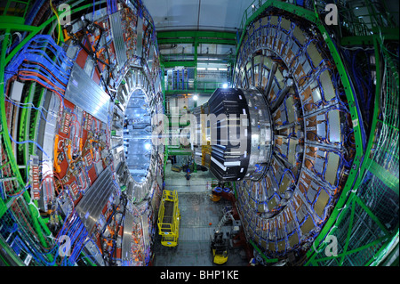 La Svizzera di Ginevra, interno del Cern , Laboratorio per la ricerca nucleare, Alice esperimento CSM Foto Stock