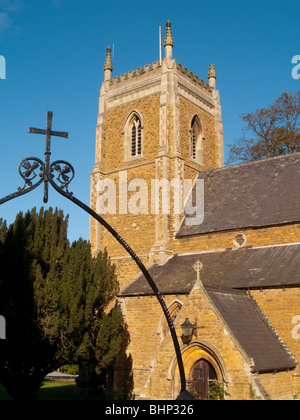 St James's Chiesa nel villaggio di Woolsthorpe dal Belvoir, Lincolnshire England Regno Unito Foto Stock