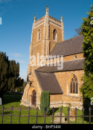 St James's Chiesa nel villaggio di Woolsthorpe dal Belvoir, Lincolnshire England Regno Unito Foto Stock