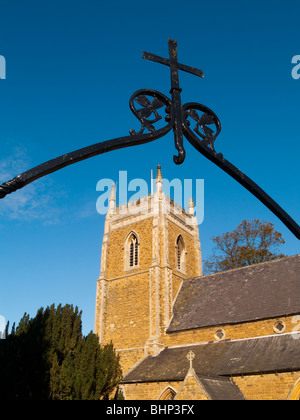 St James's Chiesa nel villaggio di Woolsthorpe dal Belvoir, Lincolnshire England Regno Unito Foto Stock