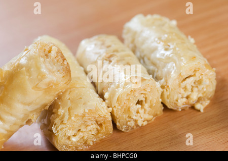 Caramelle libanese Baqlawa Beirut Libano Medio Oriente Foto Stock