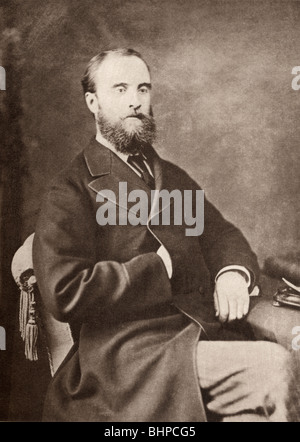 Charles Stewart Parnell, 1846 - 1891, visto qui a vent'anni. Irlandese politico nazionalista Foto Stock