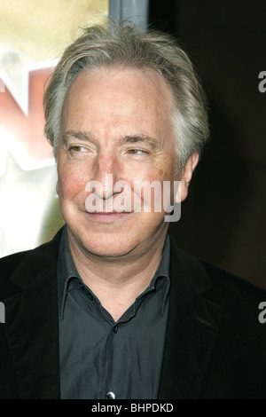 ALAN RICKMAN NOBEL SON LOS ANGELES PREMIERE HOLLYWOOD Los Angeles CA USA 02 Dicembre 2008 Foto Stock