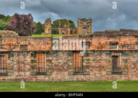 Il penitenziario di principale blocco, Port Arthur colonia penale, Tasmania, Australia Foto Stock