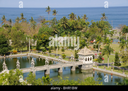 Palazzo reale dell'ex re vicino a Amlapura, TAMAN SUKASADA, UJUNG ACQUA PALAST, Amlapura, Bali, Indonesia Foto Stock