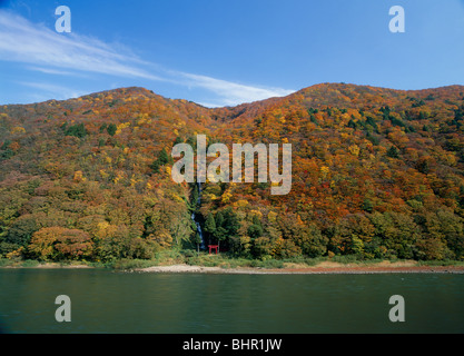 Shiraito Falls, Tozawa, Yamagata, Giappone Foto Stock