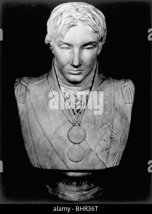 Busto del Visconte Horatio Nelson, British naval commander, 1797. Autore: Anne Seymour Damer Foto Stock