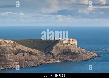 San Aldhelm il capo all'Isola di Purbeck, Dorset, Regno Unito Foto Stock