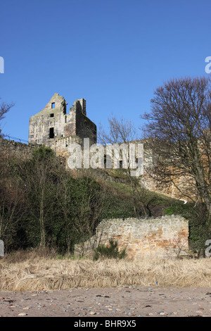 Il castello di ravenscraig kirkcaldy fife scozia gennaio 2010 Foto Stock