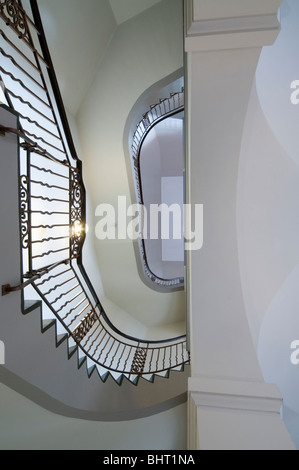 Hannover, Rathaus innen, Treppenhaus, Niedersachsen, Deutschland | Hannover, guildhall, hall, scala, Bassa Sassonia, Germania Foto Stock