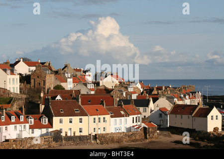 Cottages di pittenweem fife scozia novembre 2009 Foto Stock