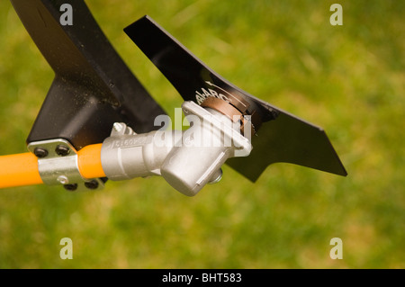 In prossimità di una spazzola lama di taglio Foto Stock