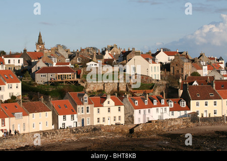 Cottages di pittenweem fife scozia novembre 2009 Foto Stock