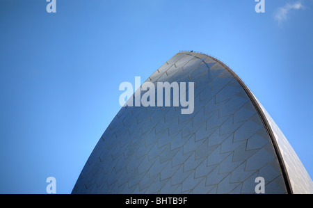 La Sydney Opera House e vele in Australia Foto Stock