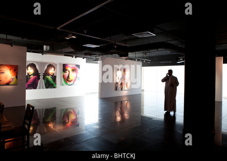 Galleria d'arte Jeddah Arabia Saudita Foto Stock