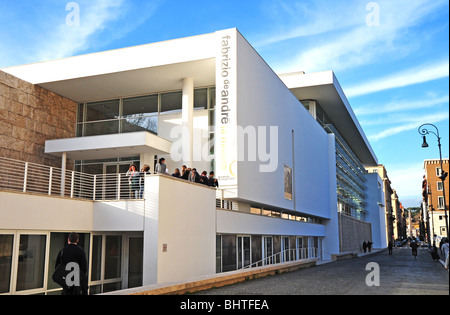 Esterno dell'architettura ara pacis di Roma Foto Stock