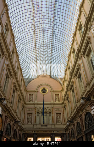 Royal gallerie di Saint Hubert, Bruxelles, Brabant, Belgio Foto Stock