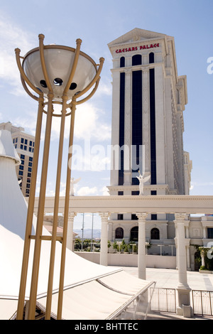 Una vista del Caesars Palace a Las Vegas, Nevada. Foto Stock