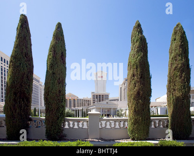 Una vista del Caesars Palace a Las Vegas, Nevada. Foto Stock